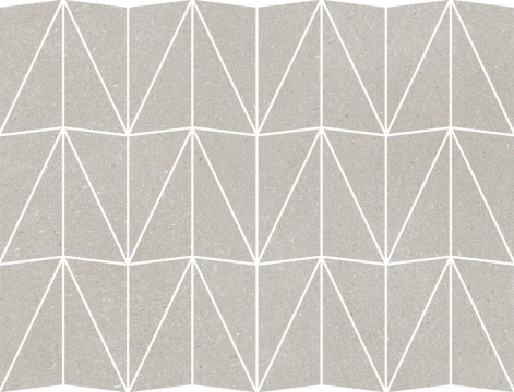 Slow Cold Mosaico Traingolo MPF1 - Nebbia, Matt, 29x39cm, 9.00mm, not-rectified