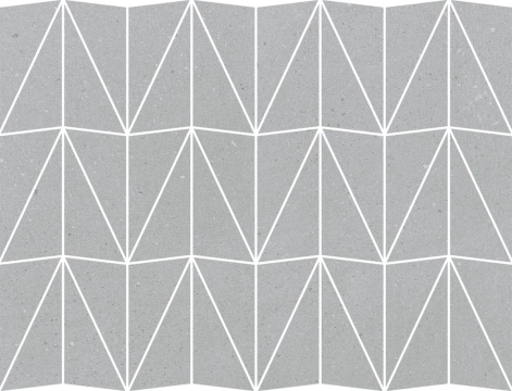 Slow Cold Mosaico Traingolo MPF3 - Cemento, Matt, 29x39cm, 9.00mm, not-rectified