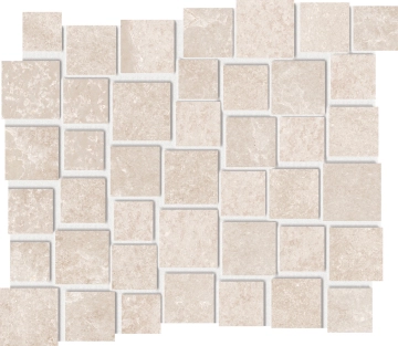 Groove Mosaico Penta E3GE - Hot White, Naturale, 28.7x33cm, 9.50mm, Rectified