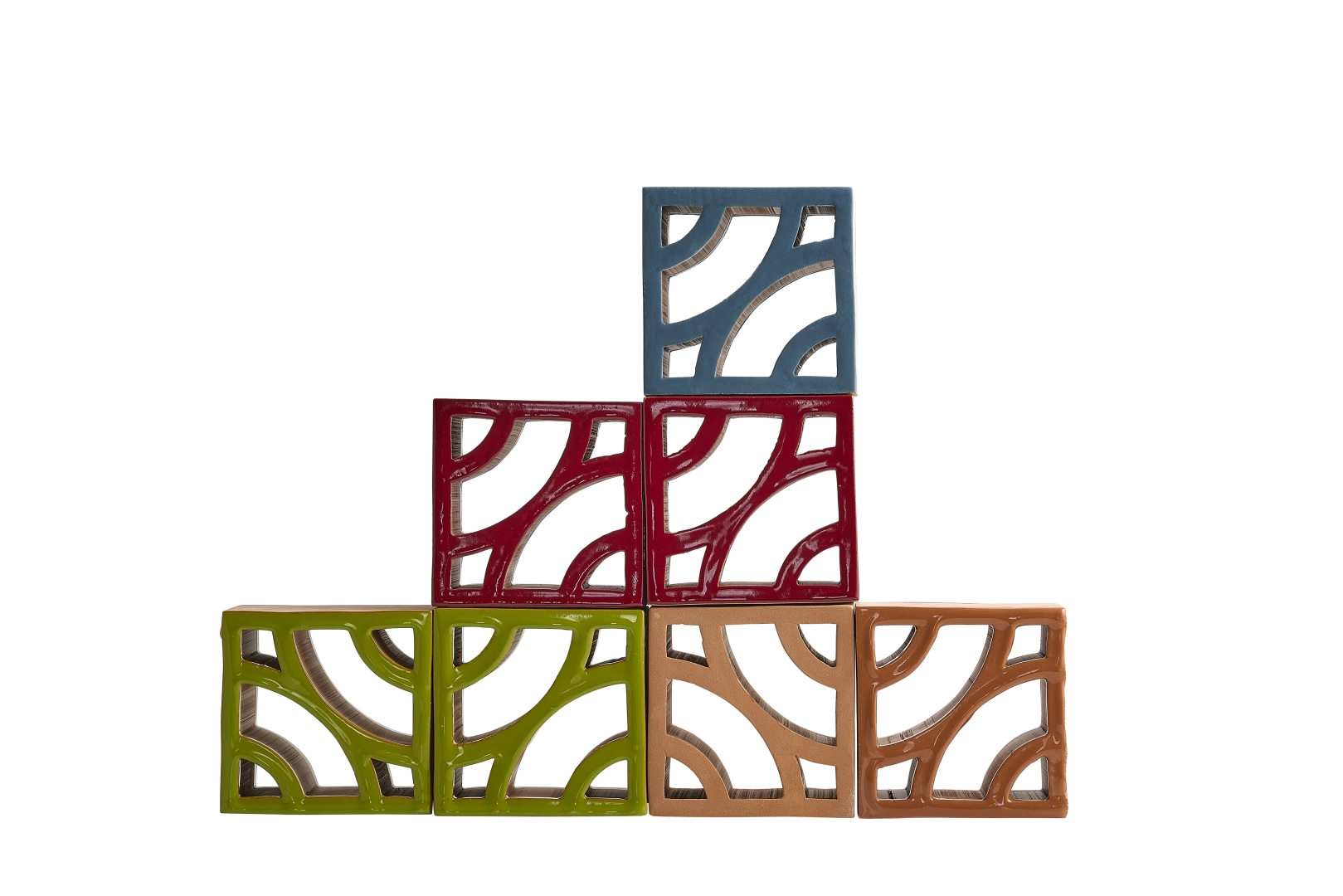 Sartoria by Terratinta Split Loop Red Brick, Matt, 12x23.8cm, 10.00mm ...