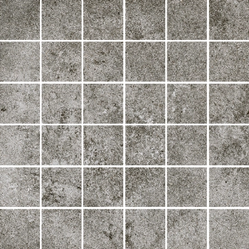 Reden Mosaico 5x5 52586 - Dark Grey, Naturale, 30x30cm, 9.00mm, Rectified