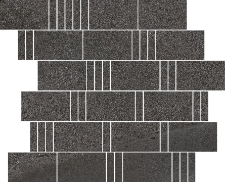 Landstone Mosaico Pave 53192 - Anthracite, Naturale, 30x30cm, 9.00mm, not-rectified