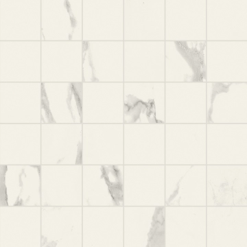 Archimarble 2 Mosaico 5x5 200080 - Statuario Altissimo, Soft, 30x30cm, 9.00mm, Not rectified
