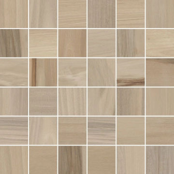Wood Design Mosaico 5x5 200559 - Light Walnut, Naturale, 30x30cm, 9.00mm, not-rectified