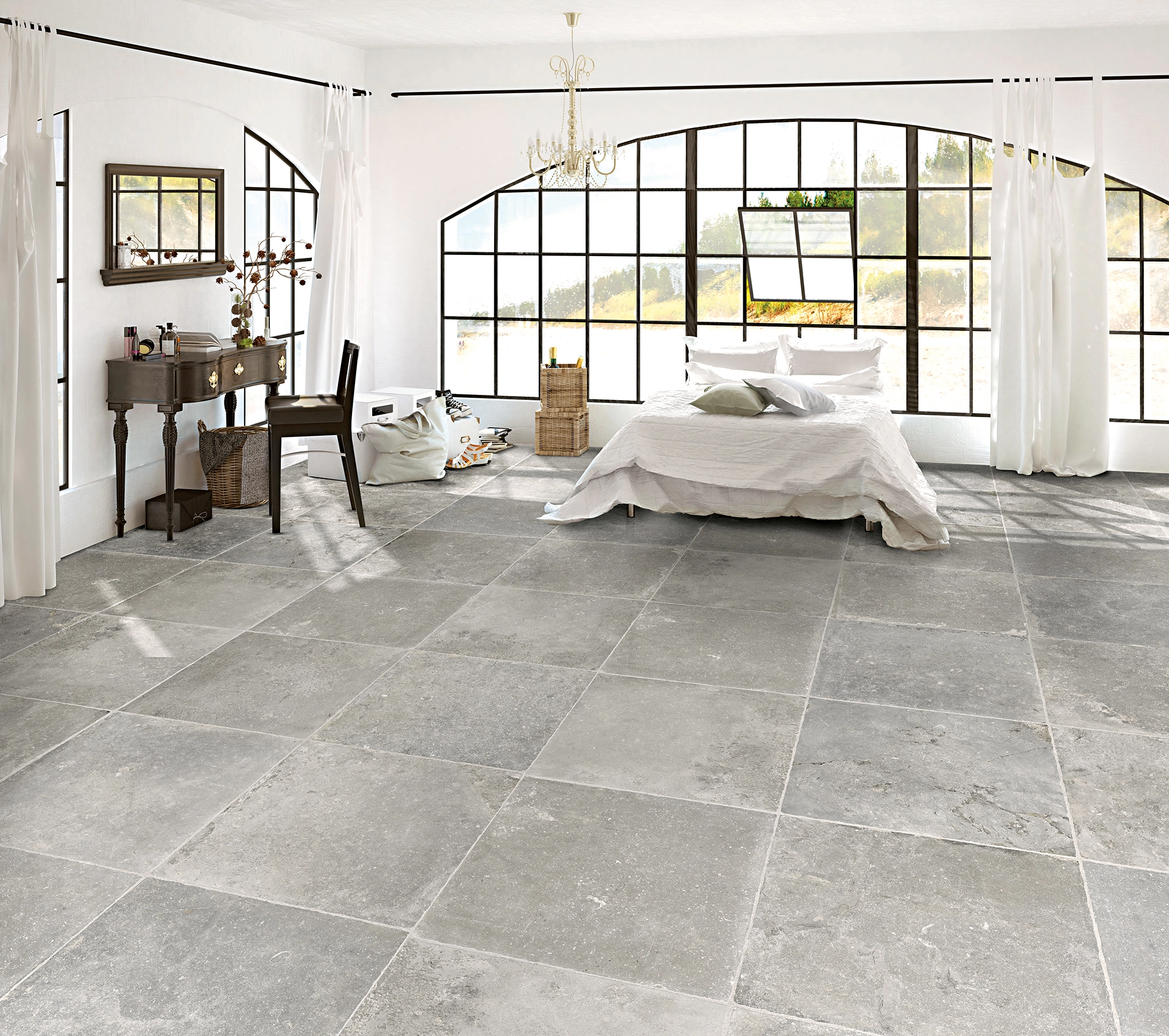 Isla Tiles Stone Pit Antique, Stone