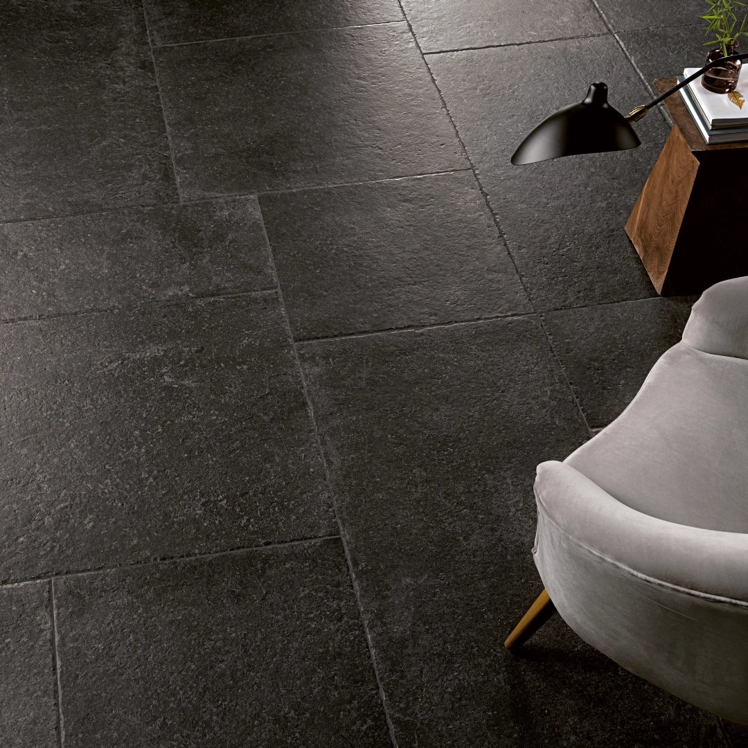 Isla Tiles I-stone Dark, Natural, 80x80cm, 9.50mm, Rectified — SKU ...