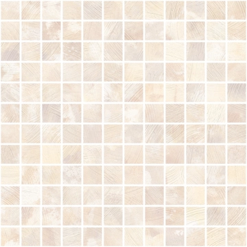 Spatolato Mosaico 2,5x2,5 8430828333110 - Cream, Mate, 29.75x29.75cm, 7.00mm, Not rectified