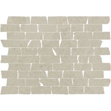 Tivoli Mosaico Broken 8430828337378 - Ivory Cross-cut, Natural, 30.5x27.5cm, 10.00mm, Not rectified