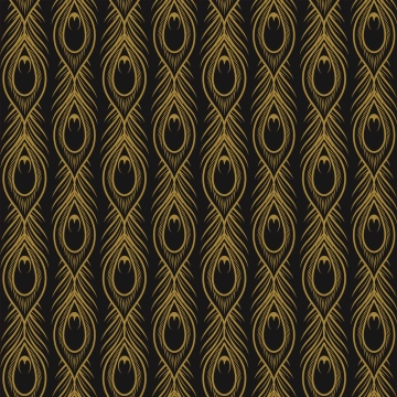 Art-deco Daiquiri 8431940395017 - Black, Natural, 29.75x29.75cm, 10.00mm, Rectified