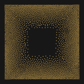 Art-deco Negroni 8431940395048 - Black, Natural, 29.75x29.75cm, 10.00mm, Rectified