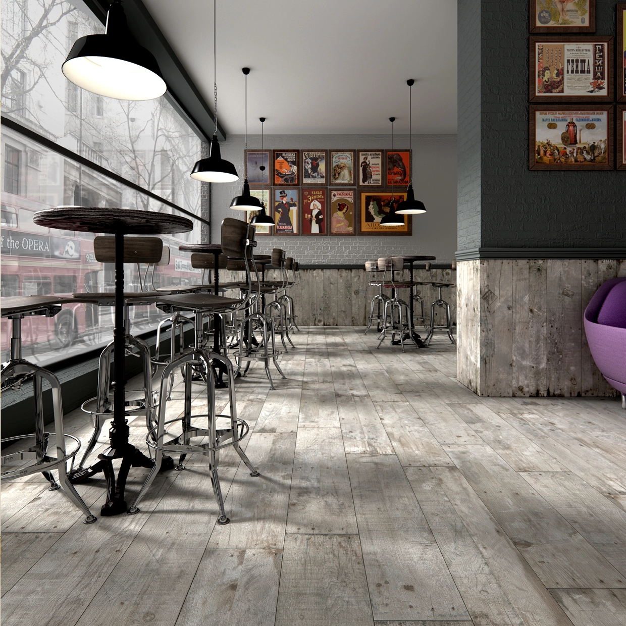 Aparici Rafter, Wood; Stone
