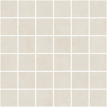 Ciment Mosaico 5x5 8430828335176 - Ivory, Natural, 29.75x29.75cm, 10.00mm, Rectified