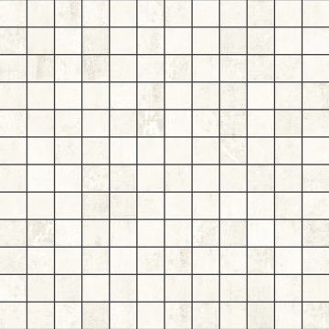 Brooklyn Mosaico 2,5x2,5 8430828304776 - Ivory, Mate, 29.75x29.75cm, 8.00mm, Rectified