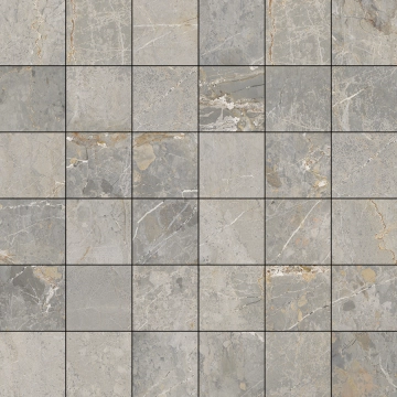 Dstone Mosaico 5x5 8430828321339 - Ash Lekue, Natural, 29.75x29.75cm, 10.00mm, Rectified