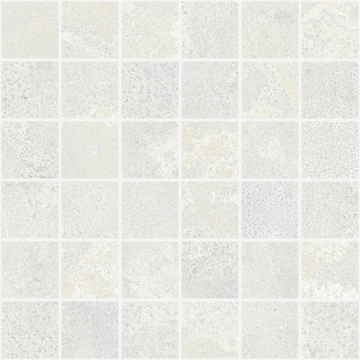 Illusion Mosaico 5x5 8430828337828 - White, Lappato, 29.75x29.75cm, 7.00mm, Not rectified