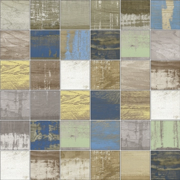 Chalkwood Mosaico 5x5 8430828297733 - Vestige, Natural, 29.75x29.75cm, 10.00mm, Rectified