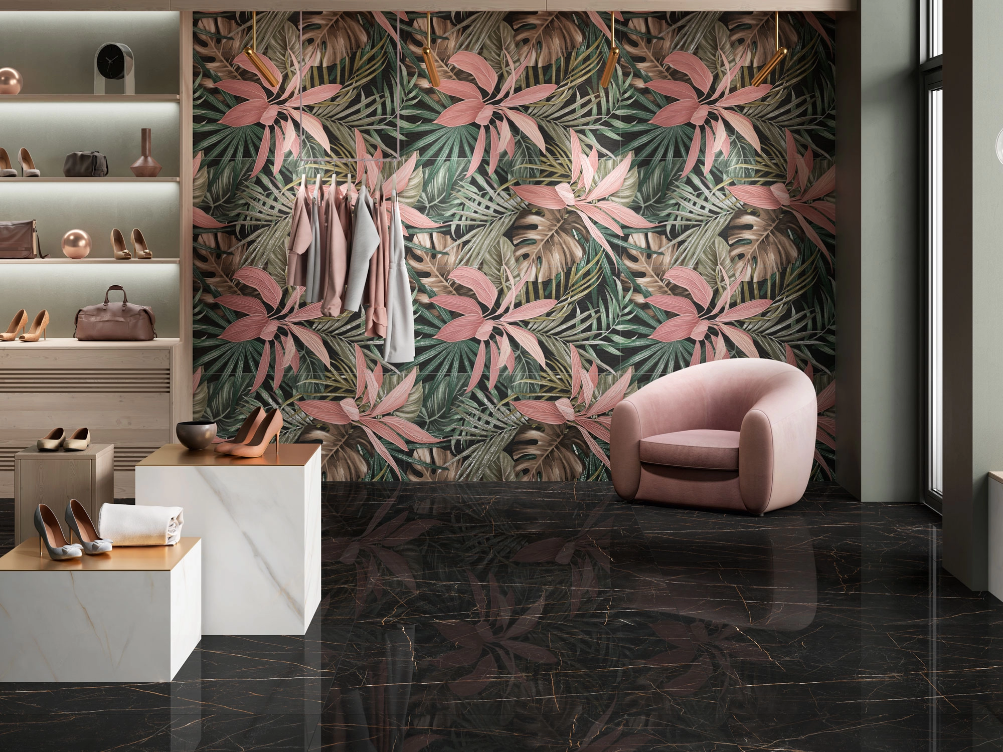 Durstone Oasis, Wallpaper