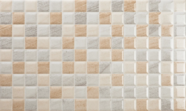 North Rlv M06 - Mix, Gloss, 33x55cm, 10.00mm, Not rectified