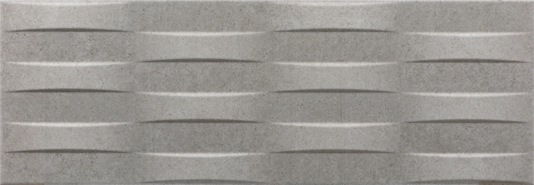 Rodano Rlv Onda M14 - Gris, Matt, 25x70cm, 10.00mm, Not rectified