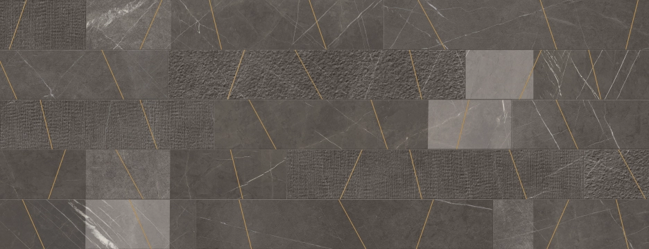 Lux Experience MW02EAM - Pietra Grey, Mix, 20x120cm, 9.00mm, Rectified