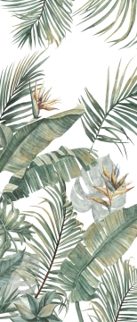 Nuances Decoro A NUB1XPADA - Botanica Verde, Naturale, 120x280cm, 6.00mm, Rectified