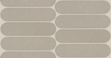 Nuances Mosaico Ovale NU06MOV - Tortora, Strideup, 19.5x37cm, 9.00mm, Not rectified