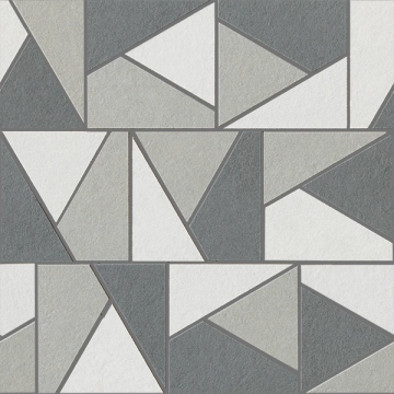 Nuances Mosaico Triangoli Mix Freddo NU00MTGF3 - 3, Strideup, 30x30cm, 9.00mm, Not rectified