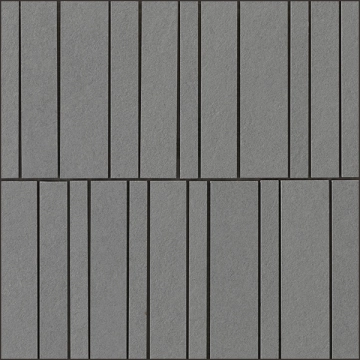 Nuances Mosaico Listelli NU03ML - Antracite, Strideup, 30x30cm, 9.00mm, Not rectified