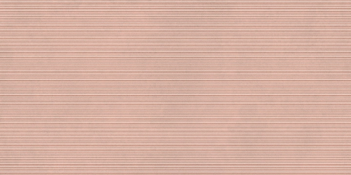 Nuances NU12BAR - Rose, Ribbed, 60x120cm, 9.00mm, Rectified