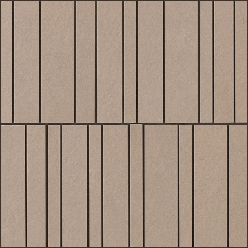 Nuances Mosaico Listelli NU07ML - Cipria, Strideup, 30x30cm, 9.00mm, Not rectified