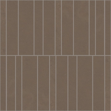 Nuances Mosaico Listelli NU08ML - Marrone, Strideup, 30x30cm, 9.00mm, Not rectified