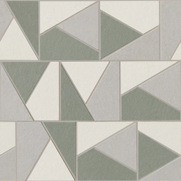 Nuances Mosaico Triangoli Mix Freddo NU00MTGF1 - 1, Strideup, 30x30cm, 9.00mm, Not rectified