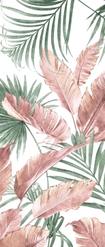 Nuances Decoro B NUB2XPADB - Botanica Cipria, Naturale, 120x280cm, 6.00mm, Rectified