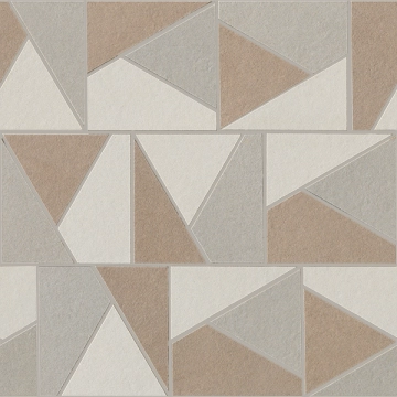Nuances Mosaico Triangoli Mix Caldo NU00MTGC1 - 1, Strideup, 30x30cm, 9.00mm, Not rectified