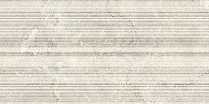 Dorset DR01BAR - Bianco Cross Cut, Ribbed, 60x120cm, 10.00mm, Rectified