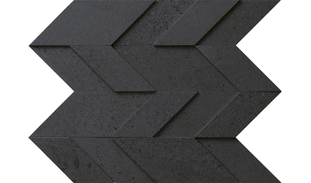 Nordic Stone Mosaico Chevron NT05MC - Finlandia, Naturale, 28x32cm, 9.00mm, Not rectified