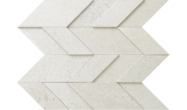 Nordic Stone Mosaico Chevron NT01MC - Islanda, Naturale, 28x32cm, 9.00mm, Not rectified