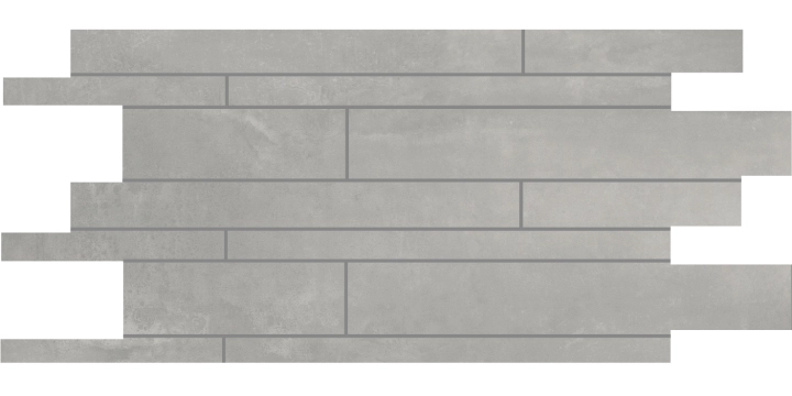 Metaline Muretto ML04MB - Zinc, Naturale, 30x60cm, 9.00mm, Not rectified