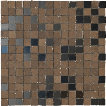 Metaline Mosaico Metal ML02ME - Corten, Naturale, 30x30cm, 9.00mm, Not rectified