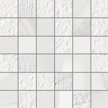 Marble Experience Mosaico Mix MB013MM - Statuario Lux, Mix, 30x30cm, 9.00mm, not-rectified