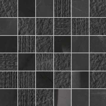 Marble Experience Mosaico Mix MB043MM - Sahara Noir, Mix, 30x30cm, 9.00mm, not-rectified