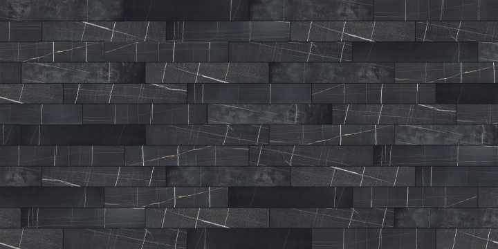 Marble Experience MB04EAM - Sahara Noir, Mix, 20x120cm, 9.00mm, Rectified