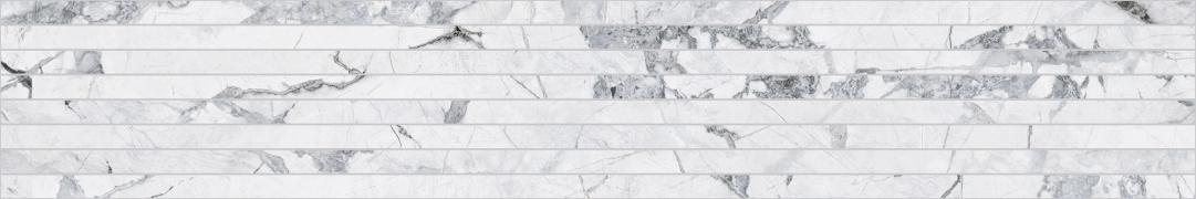 Charm Experience Listello Tratto CH04LTL - Invisible Grey, Lappato, 20x120cm, 9.00mm, Rectified
