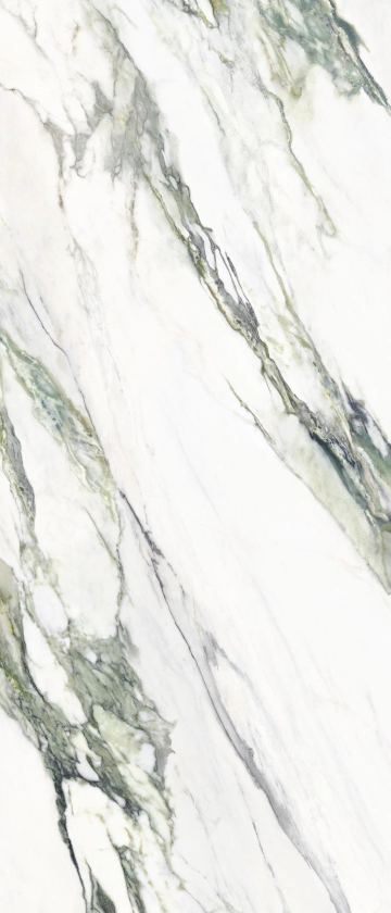 Charm Experience CHV2XPL - Calacatta Green, Lappato Vena Continua, 120x280cm, 6.00mm, Rectified