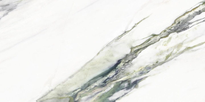 Charm Experience CH02BA - Calacatta Green, Naturale, 60x120cm, 9.00mm, Rectified