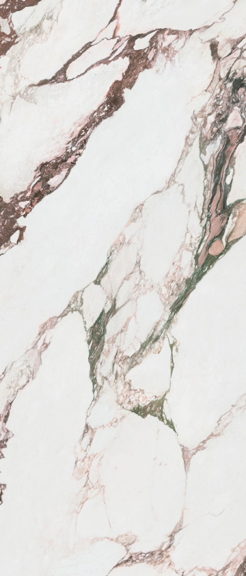 Charm Experience CHV1XPL - Calacatta Pink, Lappato Vena Continua, 120x280cm, 6.00mm, Rectified