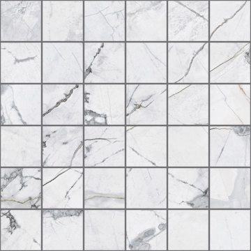 Charm Experience Mosaico CH043ML - Invisible Grey, Lappato, 30x30cm, 9.00mm, Rectified