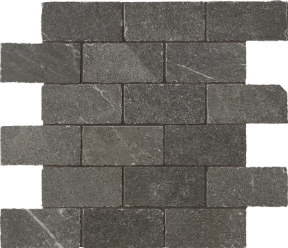 Shale Muretto a Spacco SL04MS - Ash, Naturale, 30x30cm, 9.00mm, Not rectified