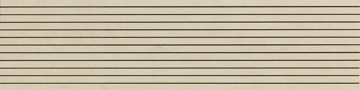 Terre Listello TE02LT - Avorio, Strideup, 20x80cm, 9.00mm, Rectified