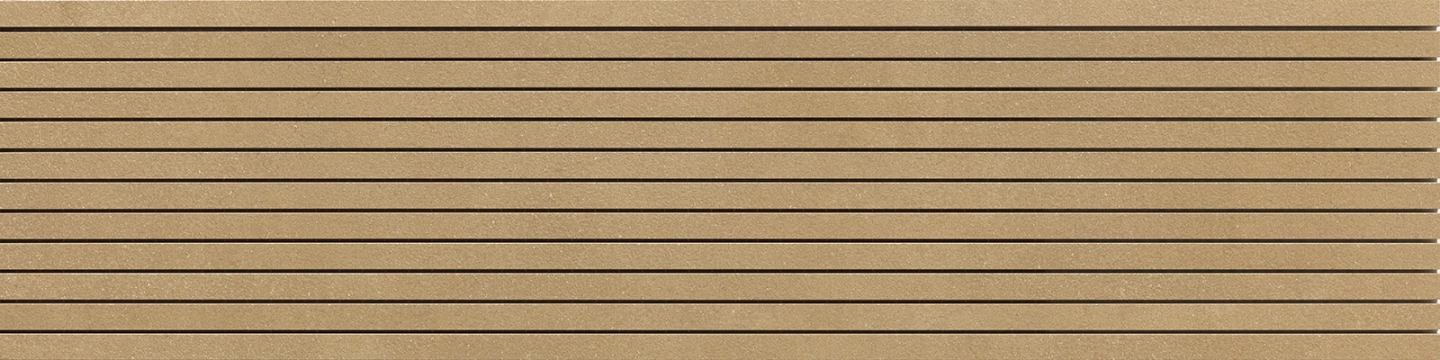 Terre Listello TE04LT - Senape, Strideup, 20x80cm, 9.00mm, Rectified